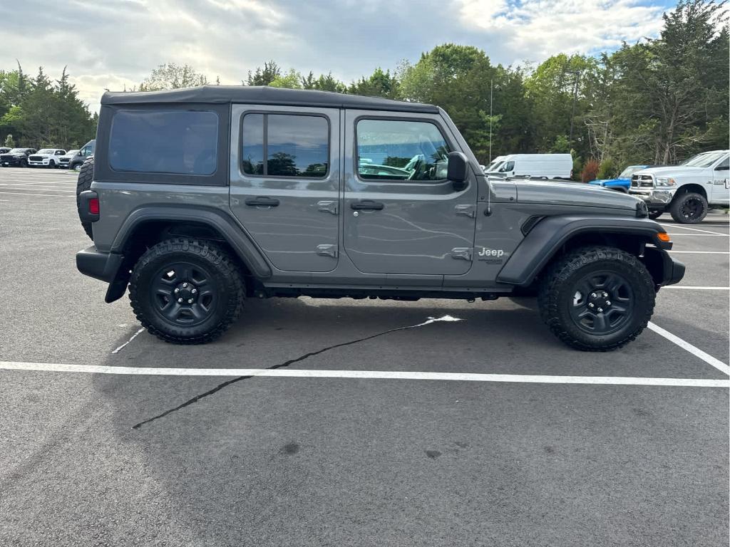 used 2021 Jeep Wrangler Unlimited car, priced at $21,972