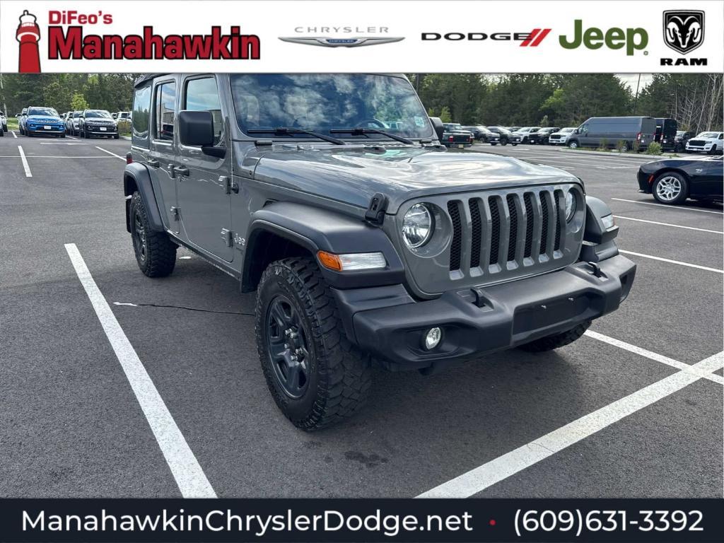 used 2021 Jeep Wrangler Unlimited car, priced at $21,972