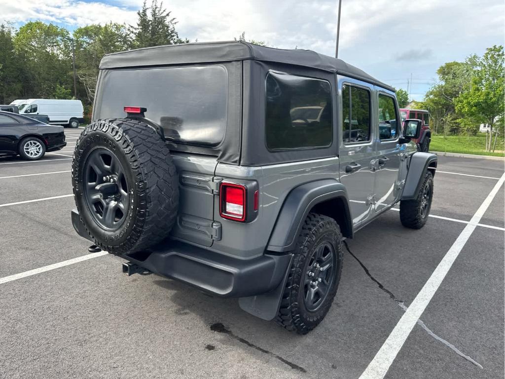 used 2021 Jeep Wrangler Unlimited car, priced at $21,972