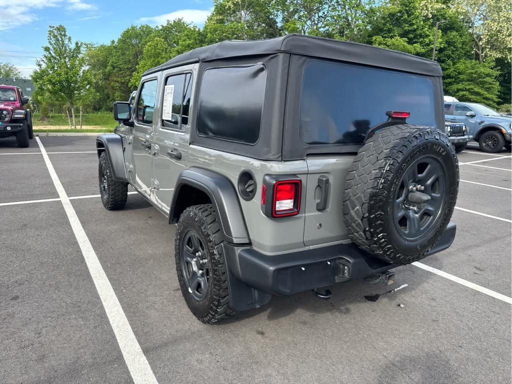used 2021 Jeep Wrangler Unlimited car, priced at $24,472