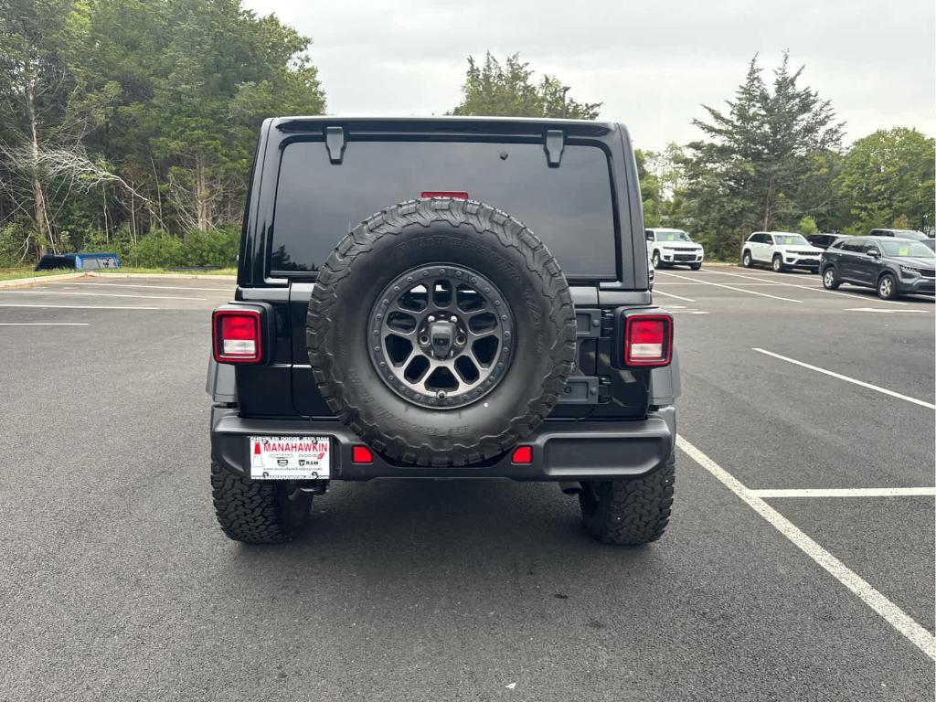 used 2022 Jeep Wrangler Unlimited car, priced at $34,872
