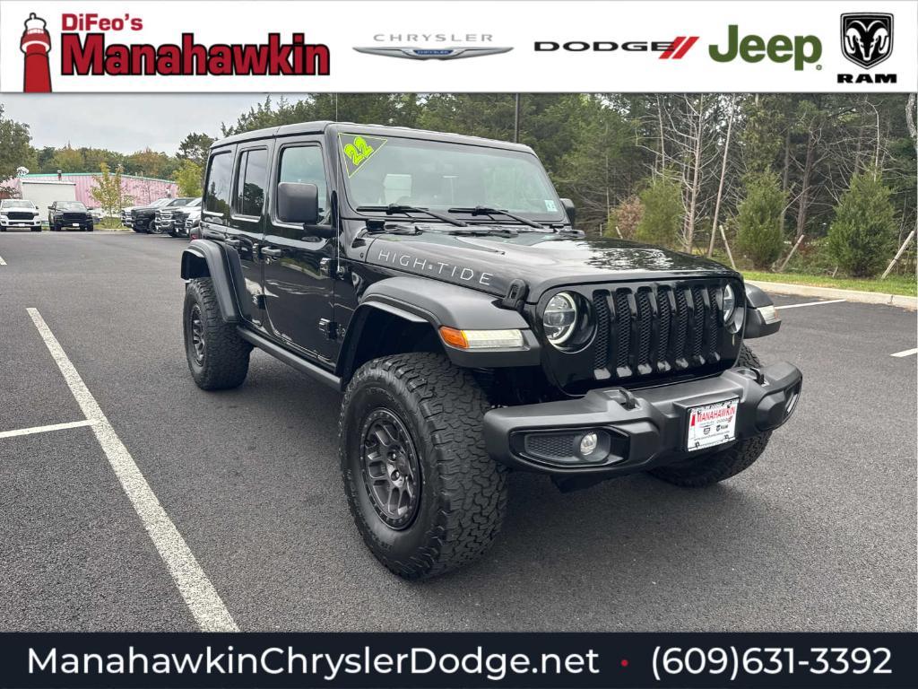 used 2022 Jeep Wrangler Unlimited car, priced at $34,872