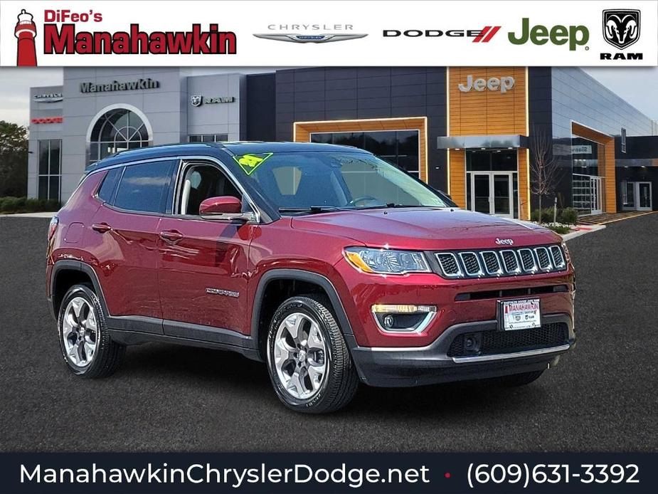used 2021 Jeep Compass car, priced at $23,472