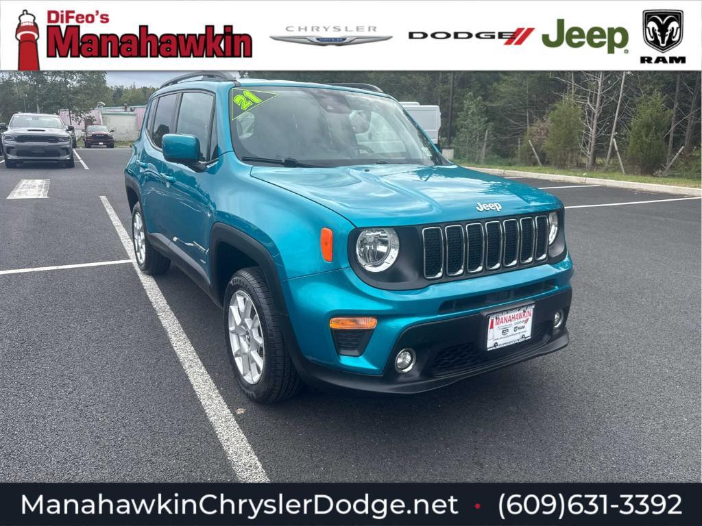 used 2021 Jeep Renegade car, priced at $19,472