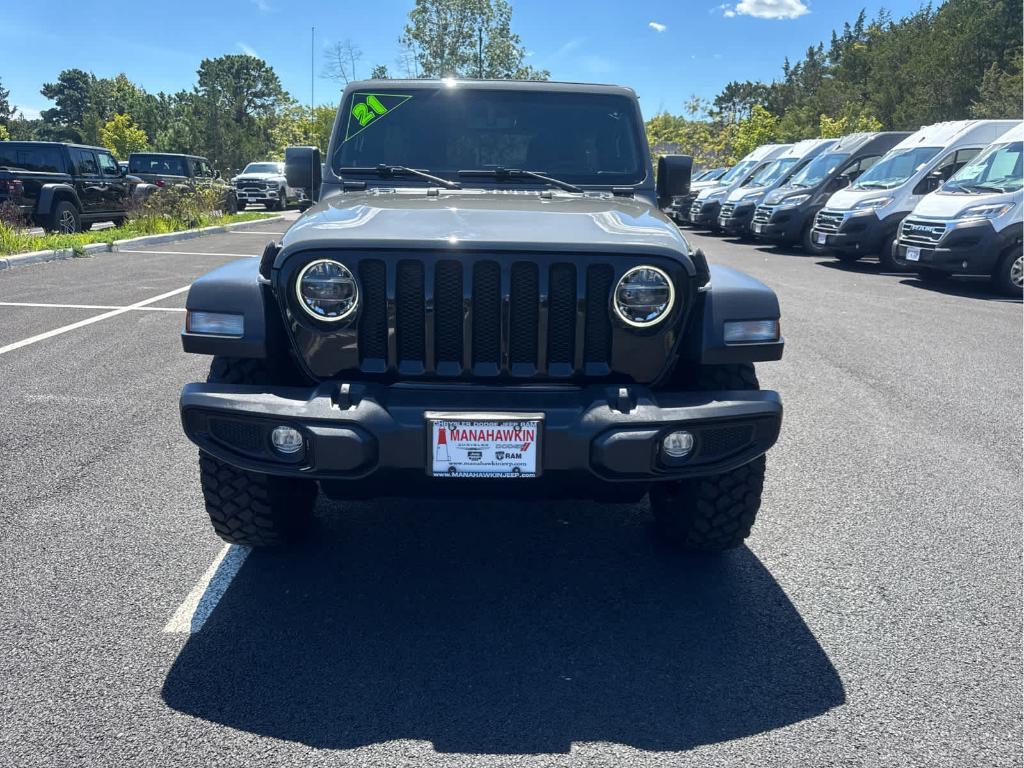 used 2021 Jeep Wrangler Unlimited car, priced at $31,972