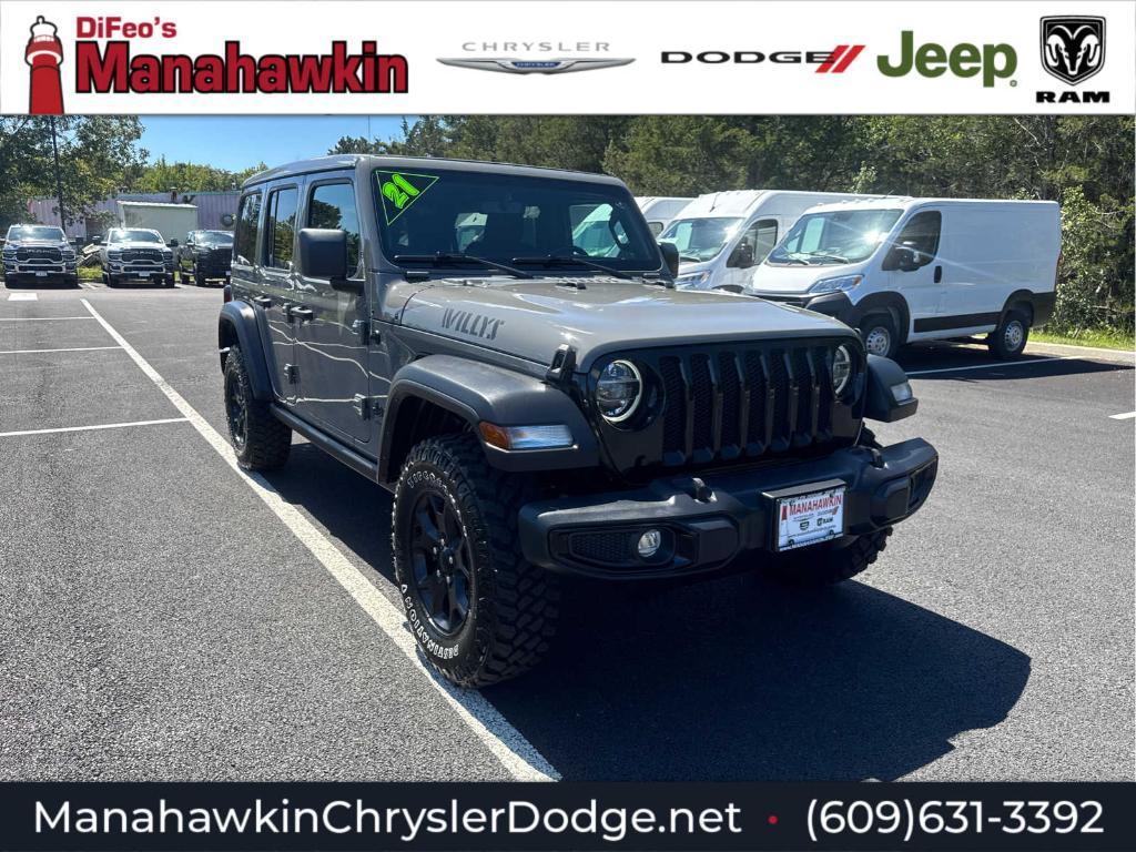 used 2021 Jeep Wrangler Unlimited car, priced at $32,972