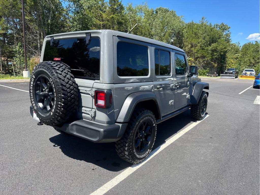 used 2021 Jeep Wrangler Unlimited car, priced at $31,972