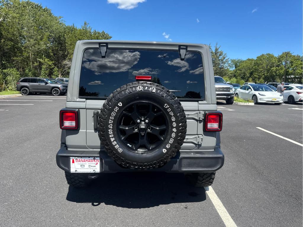 used 2021 Jeep Wrangler Unlimited car, priced at $31,972