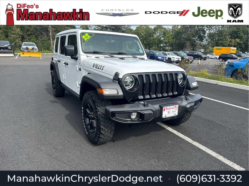 used 2022 Jeep Wrangler Unlimited car, priced at $33,972