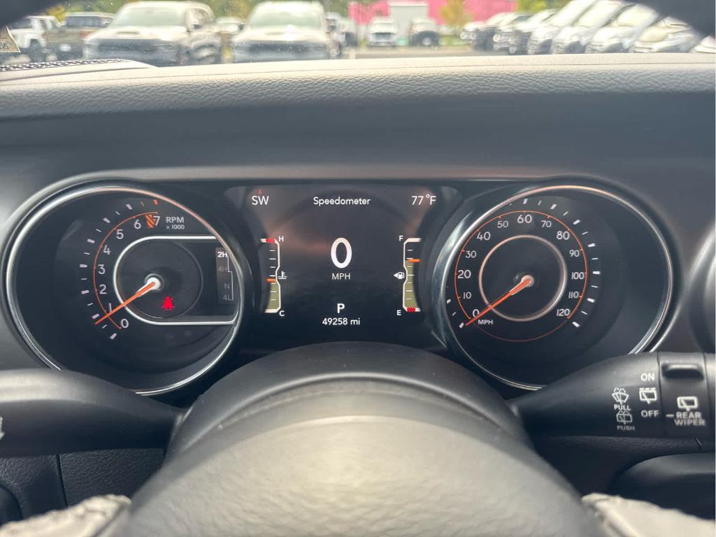 used 2022 Jeep Wrangler Unlimited car, priced at $33,972