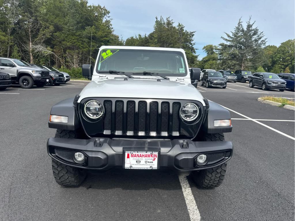 used 2022 Jeep Wrangler Unlimited car, priced at $33,972