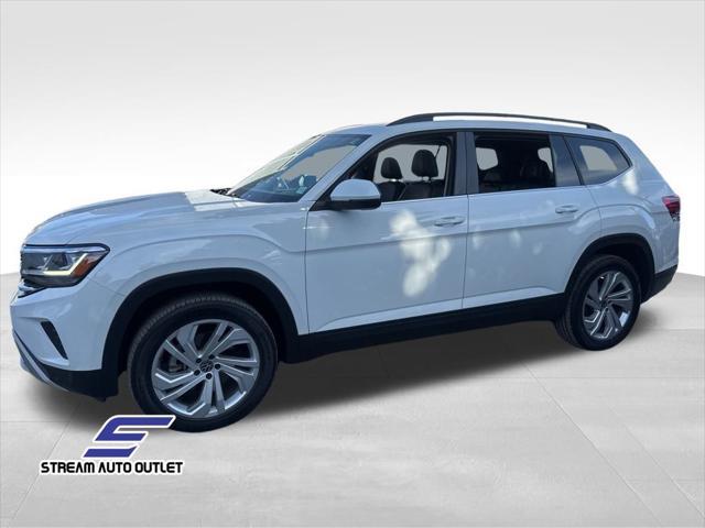 used 2021 Volkswagen Atlas car, priced at $23,990