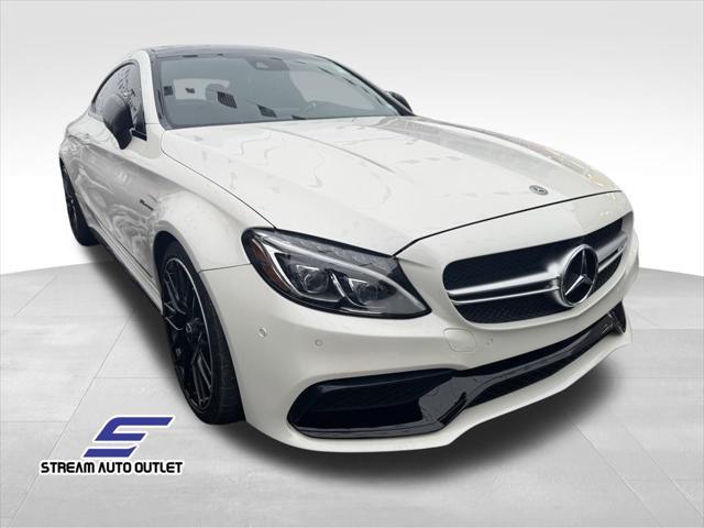 used 2018 Mercedes-Benz AMG C 63 car, priced at $48,990