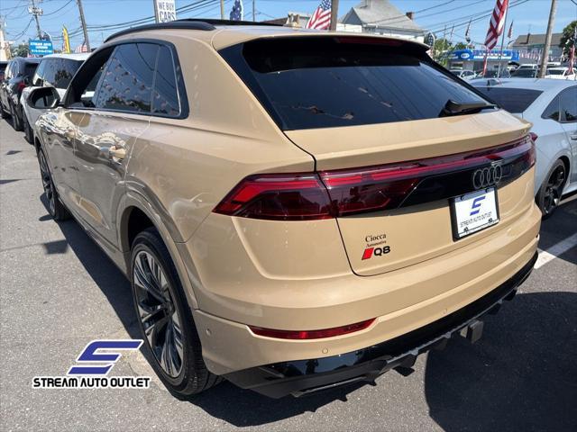 used 2025 Audi Q8 car, priced at $73,990