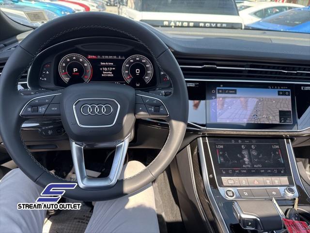 used 2025 Audi Q8 car, priced at $73,990