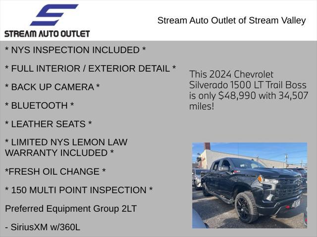 used 2024 Chevrolet Silverado 1500 car, priced at $48,990