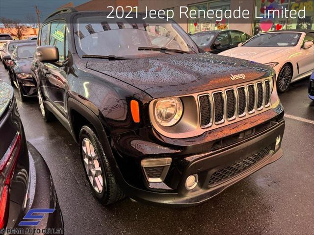 used 2021 Jeep Renegade car, priced at $17,490