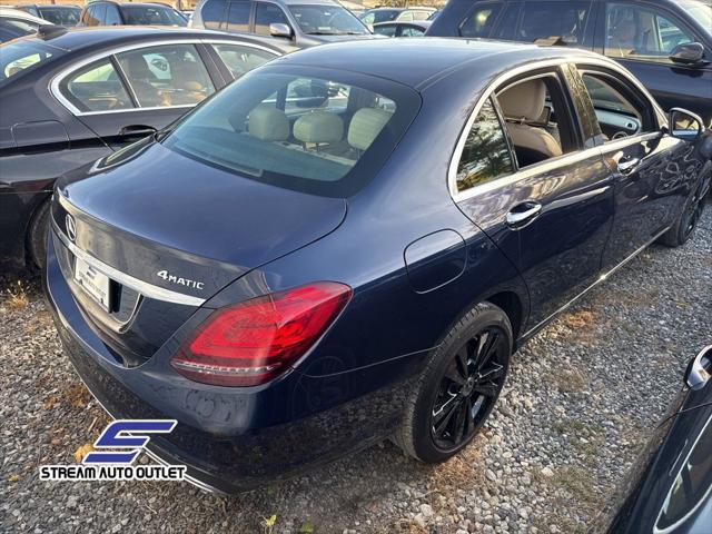 used 2021 Mercedes-Benz C-Class car, priced at $20,990