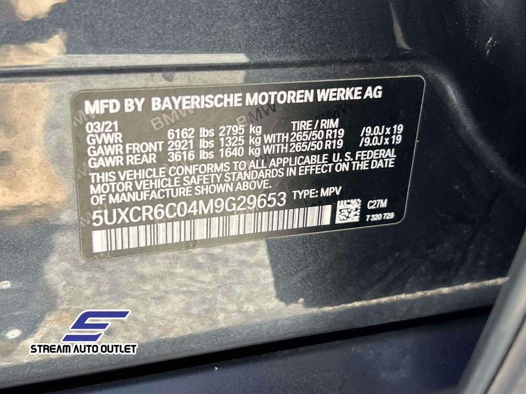 used 2021 BMW X5 car, priced at $37,985