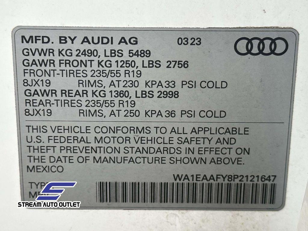 used 2023 Audi Q5 car, priced at $30,785