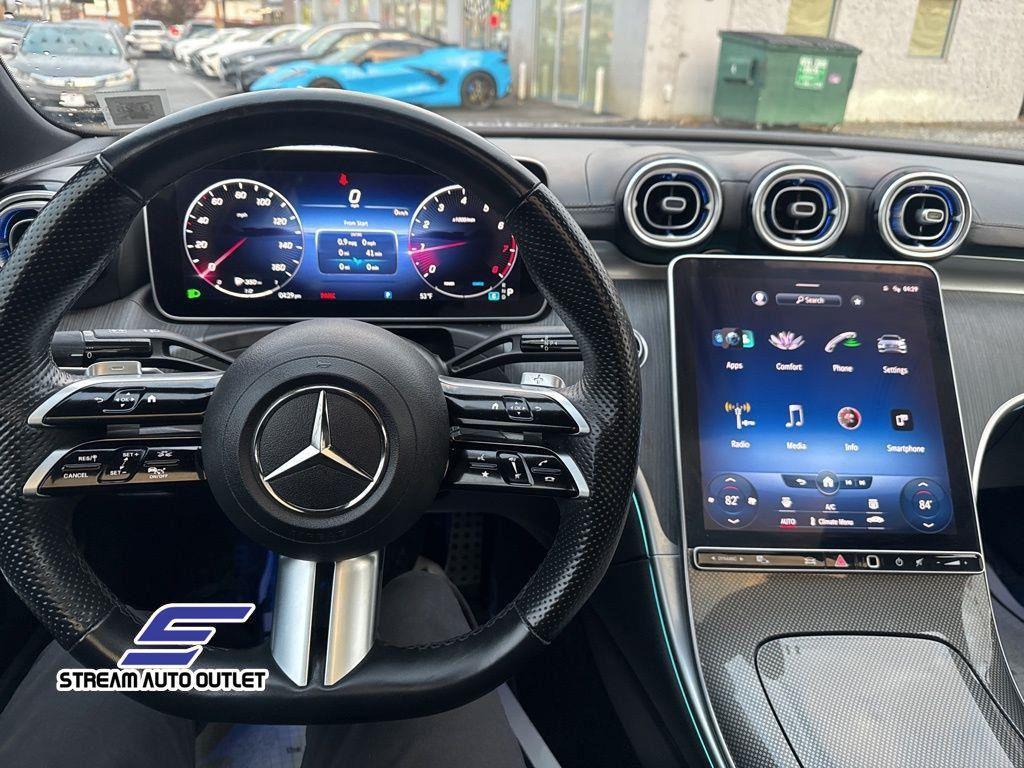 used 2023 Mercedes-Benz C-Class car, priced at $39,485