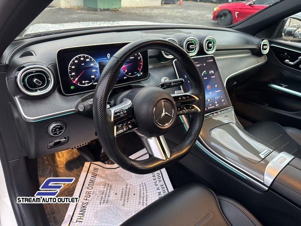 used 2023 Mercedes-Benz C-Class car, priced at $39,485