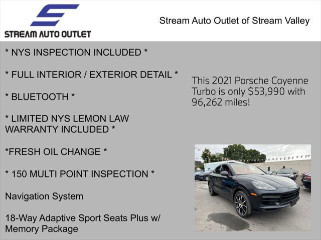 used 2021 Porsche Cayenne car, priced at $53,990