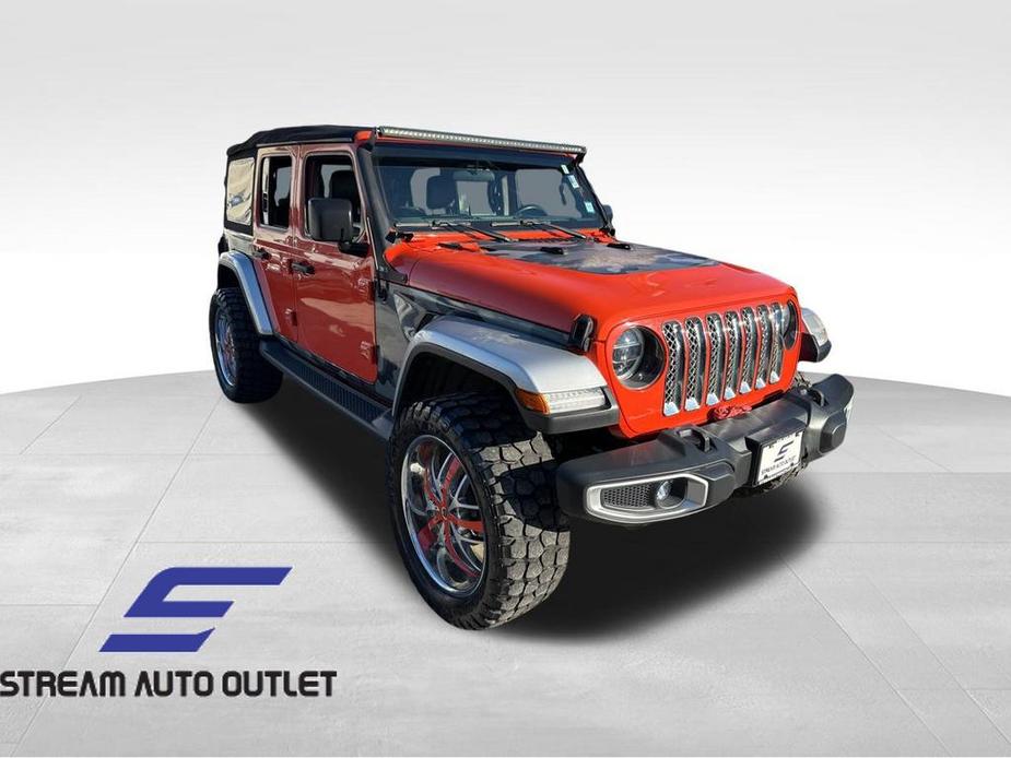 used 2018 Jeep Wrangler Unlimited car, priced at $24,490