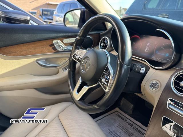 used 2021 Mercedes-Benz C-Class car, priced at $21,990