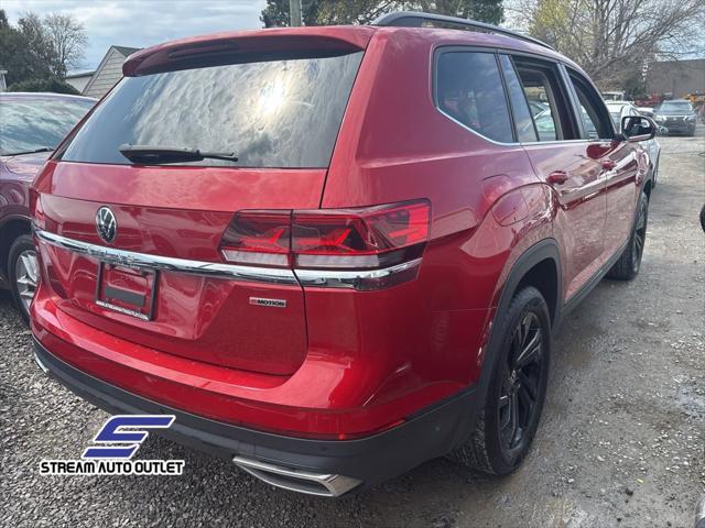 used 2022 Volkswagen Atlas car, priced at $25,490