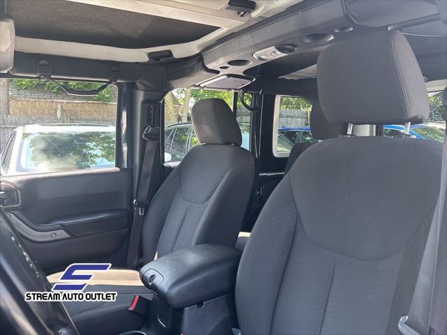 used 2017 Jeep Wrangler Unlimited car, priced at $15,990