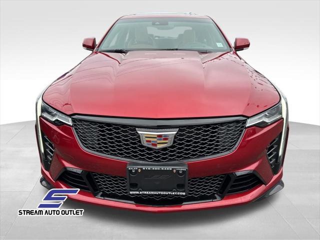 used 2022 Cadillac CT4-V car, priced at $51,990