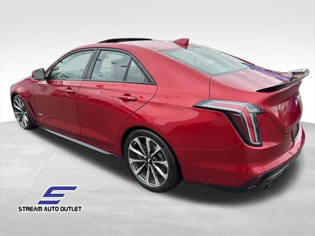 used 2022 Cadillac CT4-V car, priced at $51,990