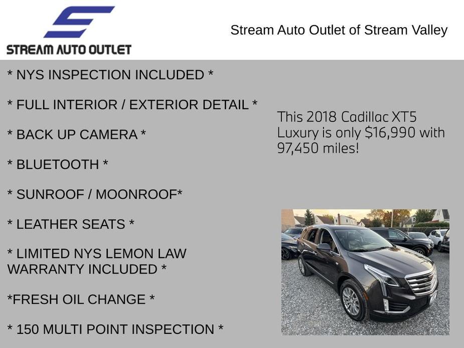 used 2018 Cadillac XT5 car, priced at $16,990