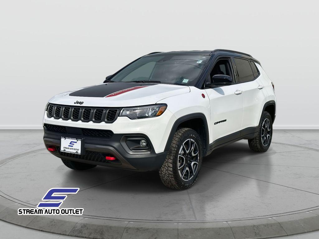 used 2024 Jeep Compass car, priced at $27,485
