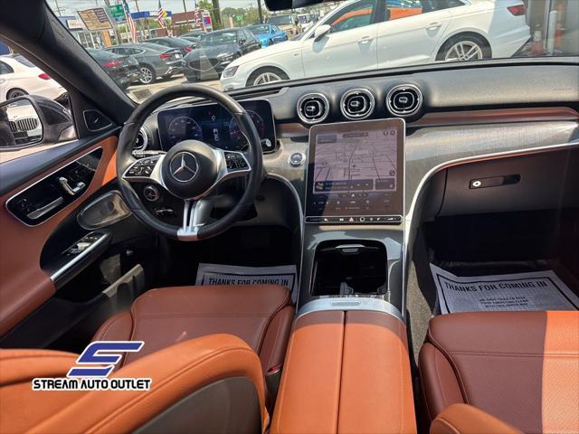 used 2022 Mercedes-Benz C-Class car, priced at $33,490