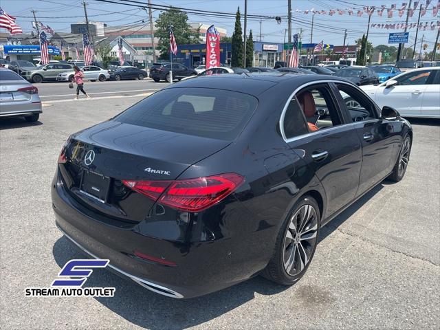 used 2022 Mercedes-Benz C-Class car, priced at $33,490