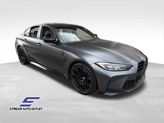 used 2022 BMW M3 car, priced at $73,990