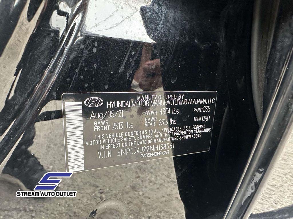 used 2022 Hyundai Sonata car, priced at $24,985