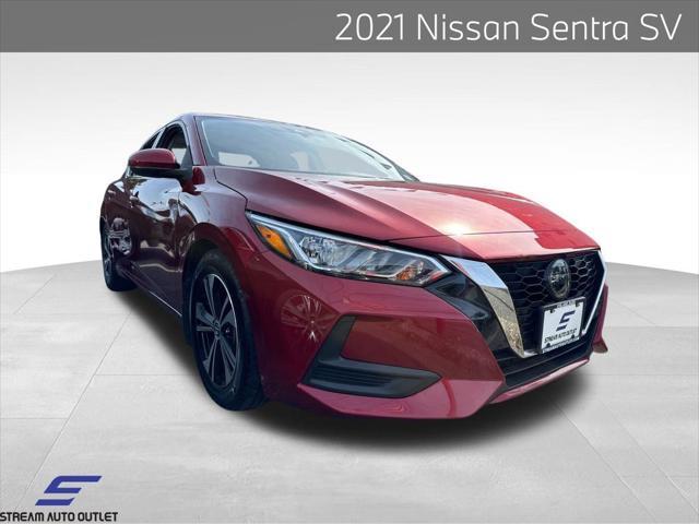 used 2021 Nissan Sentra car, priced at $13,990