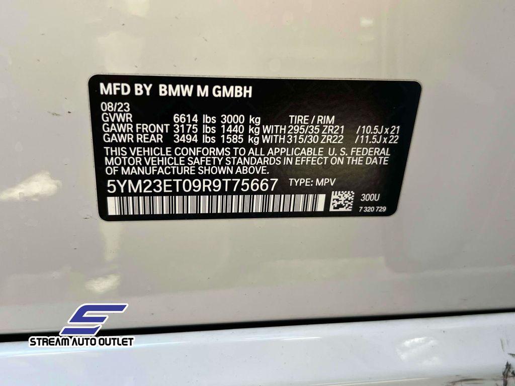 used 2024 BMW X6 M car, priced at $106,985