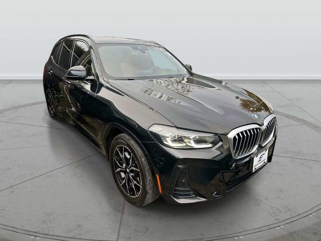 used 2022 BMW X3 car, priced at $35,985