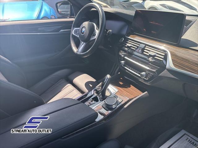used 2022 BMW 530 car, priced at $32,190