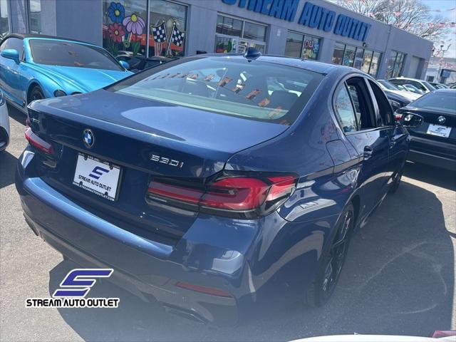 used 2022 BMW 530 car, priced at $32,190