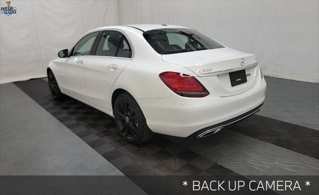 used 2021 Mercedes-Benz C-Class car, priced at $23,990