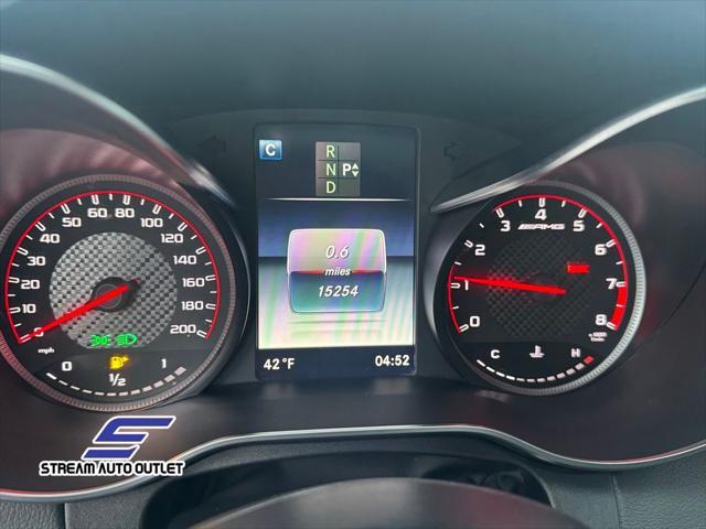 used 2018 Mercedes-Benz AMG C 63 car, priced at $48,990