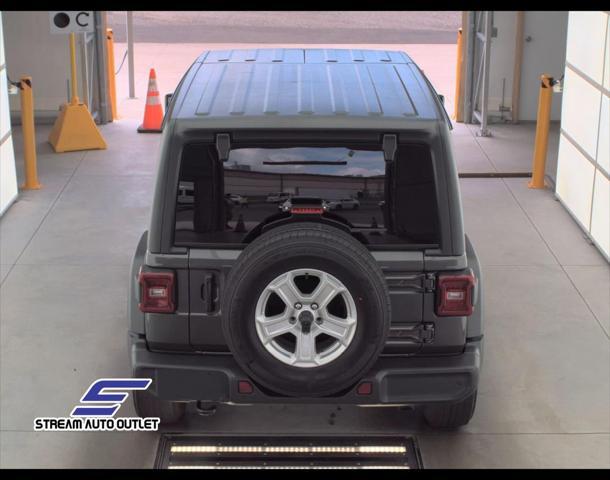 used 2021 Jeep Wrangler Unlimited car, priced at $26,990
