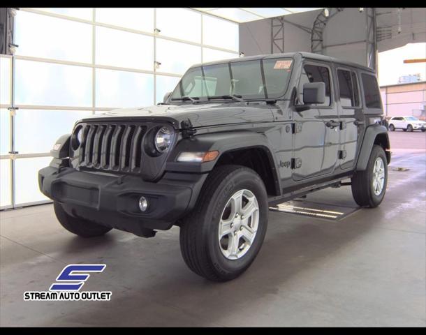used 2021 Jeep Wrangler Unlimited car, priced at $26,990