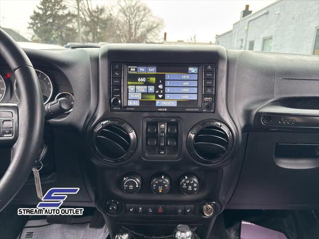 used 2017 Jeep Wrangler Unlimited car, priced at $18,990