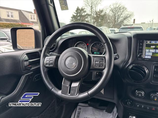 used 2017 Jeep Wrangler Unlimited car, priced at $18,990